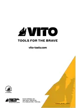 Предварительный просмотр 40 страницы VITO PRO POWER VIBP38A Instruction Manual