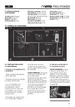 Preview for 35 page of VITO Pro-power VIGD5SH Instruction Manual