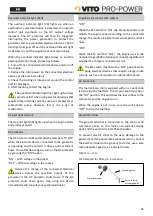 Preview for 45 page of VITO PRO-POWER VIGI2000 Instruction Manual