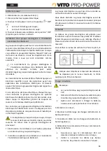 Preview for 63 page of VITO PRO-POWER VIGI2000 Instruction Manual