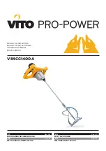 VITO PRO-POWER VIMCC1400A Instruction Manual предпросмотр