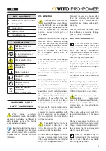 Preview for 21 page of VITO PRO-POWER VIMCC1400A Instruction Manual