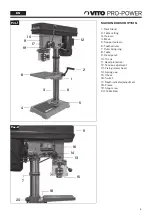 Предварительный просмотр 9 страницы VITO PRO-POWER VIMFC450A Instruction Manual