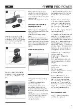 Preview for 15 page of VITO PRO-POWER VIMLSF12 Instruction Manual