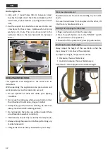 Preview for 42 page of VITO Pro-Power VISCB20 Instruction Manual