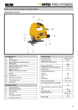 Предварительный просмотр 23 страницы VITO PRO-POWER VITIC570 Instruction Manual