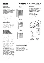 Предварительный просмотр 3 страницы VITO PRO-POWER Instruction Manual