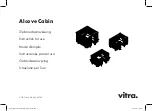 VITRA Alcove Cabin Instructions For Use Manual preview