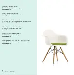 Предварительный просмотр 10 страницы VITRA Eames Plastic Armchair Instructions For Use Manual