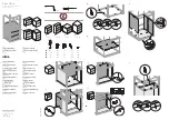 VITRA Kado Office Drawer Assembly Instructions предпросмотр