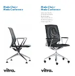 VITRA Meda Chair Instructions For Use Manual preview