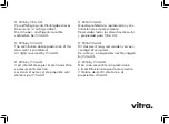 Preview for 12 page of VITRA Tyde Operating Instructions Manual