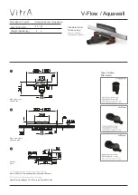 VITRA V-Flow Aquawall Installation Instructions preview