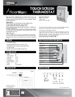 Vitrex FloorWarm FWC300 Quick Manual предпросмотр