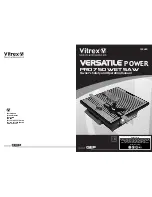 Vitrex Versatile Pro 750 Owner'S Safety And Operating Manual предпросмотр