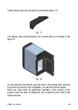 Preview for 19 page of Vitrifrigo WMF CENTER COOLER Installation Use And Service Manual