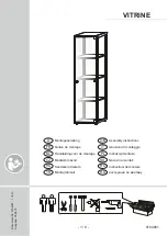 VITRINE OPTIMA 5819053425 Assembly Instructions Manual preview