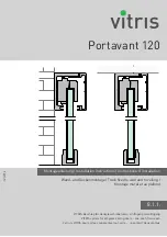 Vitris Portavant 120 Installation Instructions Manual preview