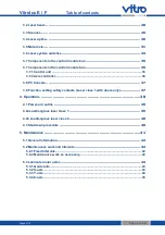 Preview for 5 page of vitro Vitrolux E User Manual