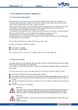 Preview for 11 page of vitro Vitrolux E User Manual