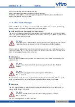 Preview for 16 page of vitro Vitrolux E User Manual