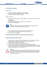 Preview for 39 page of vitro Vitrolux E User Manual