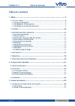 Preview for 4 page of vitro Vitrolux H V2 User Manual