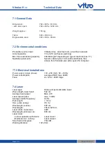 Preview for 52 page of vitro Vitrolux H V2 User Manual