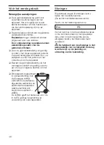 Preview for 46 page of Viva VVA61E150 Instructions For Installation And Use Manual