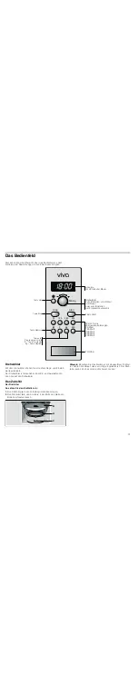 Предварительный просмотр 31 страницы Viva VVM16O3250 Instruction Manual