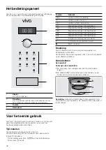 Preview for 38 page of Viva VVM16O3252 Manual