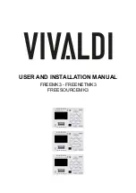 Vivaldi FREEMK3 User And Installation Manual предпросмотр