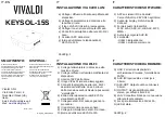 Предварительный просмотр 1 страницы Vivaldi KEYSOL-15S Instruction Manual