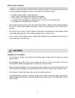 Preview for 5 page of Vivaldi MZ4120S Operation Manual