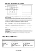 Preview for 7 page of Vivaldi SUB6A Installation And Operation Manual