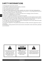 Preview for 8 page of Vivaldi Ulisse BM1000D User Manual And Maintenance