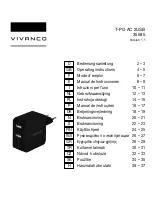 Предварительный просмотр 1 страницы Vivanco 35585 Operating Instructions Manual