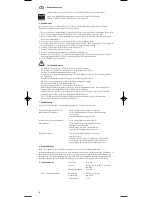 Preview for 4 page of Vivanco 3WAY RF POWER SOCKET SET Manual