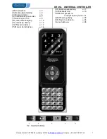 Предварительный просмотр 1 страницы Vivanco 4 IN 1 UNIVERSAL REMOTE CONTROL Manual