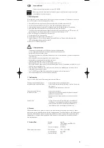 Предварительный просмотр 5 страницы Vivanco FSS 31000W Operating Instructions Manual