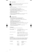 Предварительный просмотр 12 страницы Vivanco FSS 31000W Operating Instructions Manual