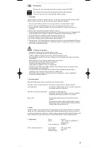 Предварительный просмотр 19 страницы Vivanco FSS 31000W Operating Instructions Manual