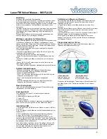 Предварительный просмотр 2 страницы Vivanco Laser FM VelvetMSFLU 20 User Manual