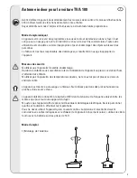 Предварительный просмотр 9 страницы Vivanco TVA 100 Operating Instructions Manual