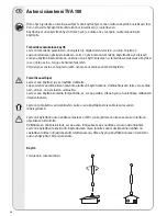 Предварительный просмотр 36 страницы Vivanco TVA 100 Operating Instructions Manual