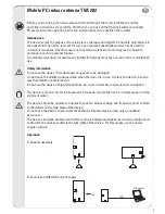 Preview for 3 page of Vivanco TVA 202 Operating Instructions Manual