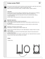 Preview for 51 page of Vivanco TVA 301 Operating Instructions Manual