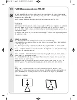 Preview for 30 page of Vivanco TVA 402 Operating Instructions Manual