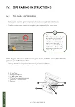 Preview for 42 page of vivandio FYRE X VI-GX1-4BI-IR Assembly Instructions Manual