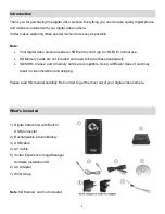 Preview for 3 page of Vivatar DVR 892HD User Manual